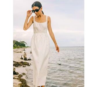 NWT Antonio Melani
x Elizabeth Damrich Glass Stretch Mikado A-Line Dress